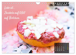 Mettkalender - Spread some more Mett (Wandkalender 2025 DIN A4 quer), CALVENDO Monatskalender