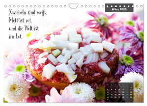 Mettkalender - Spread some more Mett (Wandkalender 2025 DIN A4 quer), CALVENDO Monatskalender